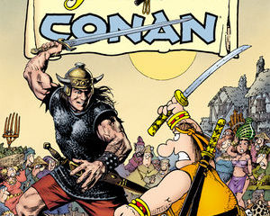 Groo vs. Conan af Sergio Aragones